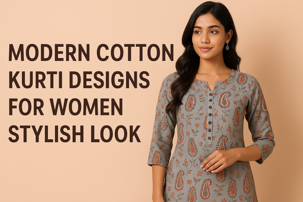 Latest Cotton Kurti Designs for Women